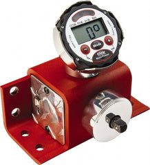 Proto - 5 to 50 In/Lb Electronic Torque Tester - 1/4" Drive, 6" OAL, ±1% Accuracy - Exact Tooling