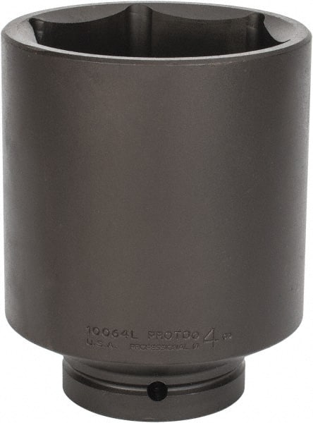 Proto - 1" Drive 2-7/8" Deep Impact Socket - 6 Points, 5" OAL - Exact Tooling