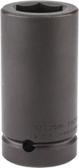 Proto - 1" Drive 30mm Deep Impact Socket - 6 Points, 4" OAL - Exact Tooling