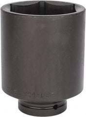 Proto - 1" Drive 4-1/8" Deep Impact Socket - 6 Points, 6-3/4" OAL - Exact Tooling
