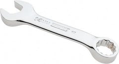 Proto - 14mm 12 Point Offset Combination Wrench - 15° Offset Angle, 4-1/2" OAL, Steel, Chrome Finish - Exact Tooling