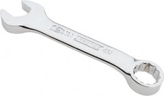 Proto - 12mm 12 Point Offset Combination Wrench - 15° Offset Angle, 4-1/8" OAL, Steel, Chrome Finish - Exact Tooling