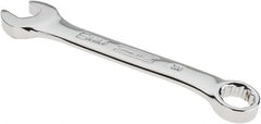 Proto - 8mm 12 Point Offset Combination Wrench - 15° Offset Angle, 3-1/2" OAL, Steel, Chrome Finish - Exact Tooling