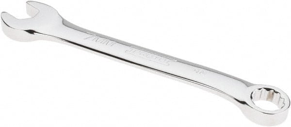 Proto - 7mm 12 Point Offset Combination Wrench - 15° Offset Angle, 3-3/8" OAL, Steel, Chrome Finish - Exact Tooling