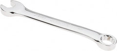 Proto - 7mm 12 Point Offset Combination Wrench - 15° Offset Angle, 3-3/8" OAL, Steel, Chrome Finish - Exact Tooling