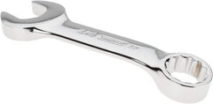 Proto - 3/4" 12 Point Offset Combination Wrench - 15° Offset Angle, 5-25/64" OAL, Steel, Chrome Finish - Exact Tooling