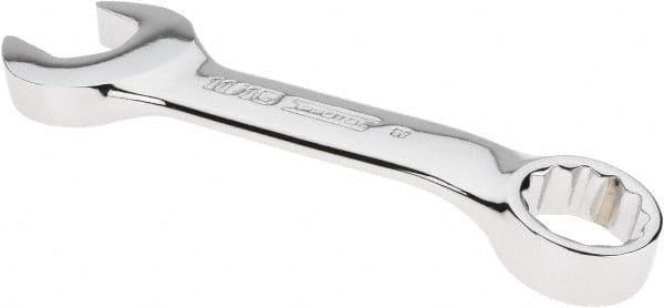 Proto - 11/16" 12 Point Offset Combination Wrench - 15° Offset Angle, 5-1/16" OAL, Steel, Chrome Finish - Exact Tooling