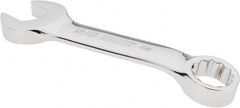Proto - 5/8" 12 Point Offset Combination Wrench - 15° Offset Angle, 4-13/16" OAL, Steel, Chrome Finish - Exact Tooling