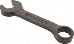 Proto - 16mm 12 Point Offset Combination Wrench - 15° Offset Angle, 4-7/8" OAL, Steel, Black Finish - Exact Tooling