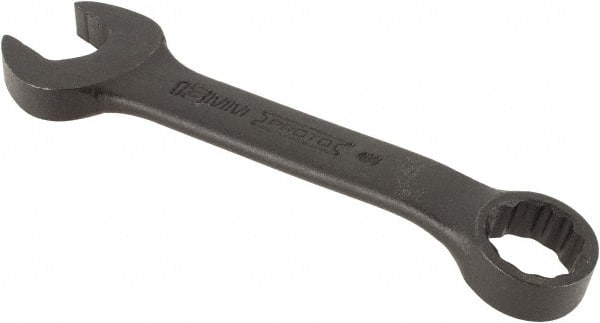 Proto - 13mm 12 Point Offset Combination Wrench - 15° Offset Angle, 4-5/16" OAL, Steel, Black Finish - Exact Tooling
