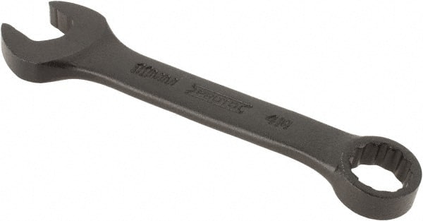 Proto - 11mm 12 Point Offset Combination Wrench - 15° Offset Angle, 3-15/16" OAL, Steel, Black Finish - Exact Tooling