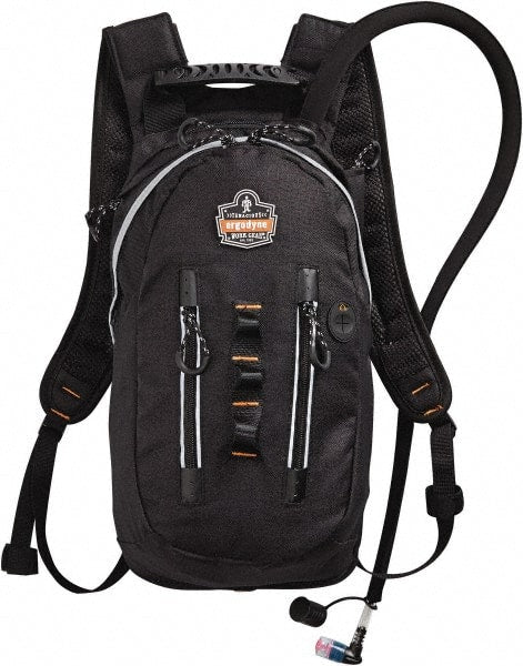Ergodyne - Premium Cargo Black Hydration Backpack - 18 Inch Long x 10-1/2 Inch Wide x 3 Inch Deep, 70 Ounce Reservoir Capacity - Exact Tooling
