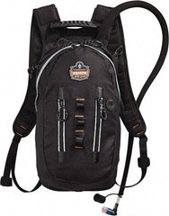 Ergodyne - Premium Cargo Black Hydration Backpack - 18 Inch Long x 10-1/2 Inch Wide x 3 Inch Deep, 70 Ounce Reservoir Capacity - Exact Tooling