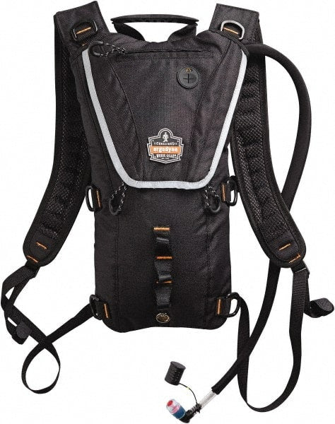 Ergodyne - Premium Low Profile Black Hydration Backpack - 17 Inch Long x 10-1/2 Inch Wide x 2-1/2 Inch Deep, 70 Ounce Reservoir Capacity - Exact Tooling