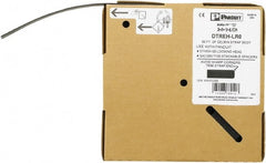 Panduit - 50' Long Black Acetal Standard Cable Tie - 250 Lb Tensile Strength, 1.5mm Thick, 4800mm Max Bundle Diam - Exact Tooling