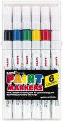 Sharpie - Black, Blue, Green, Red, White, Yellow Paint Marker - Line Tip, Oil Based - Exact Tooling