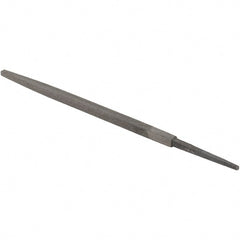 Value Collection - 6" Long, Bastard Cut, Square American-Pattern File - Double Cut - Exact Tooling