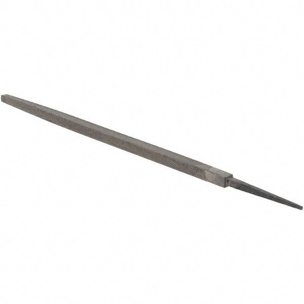 Value Collection - 10" Long, Bastard Cut, Square American-Pattern File - Double Cut - Exact Tooling