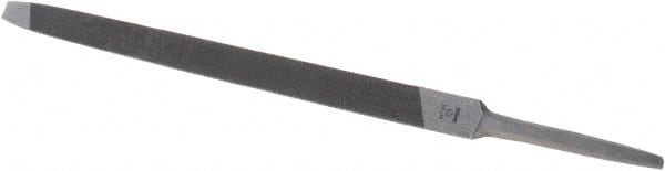 Value Collection - 8" Long, Slim Taper American-Pattern File - Exact Tooling
