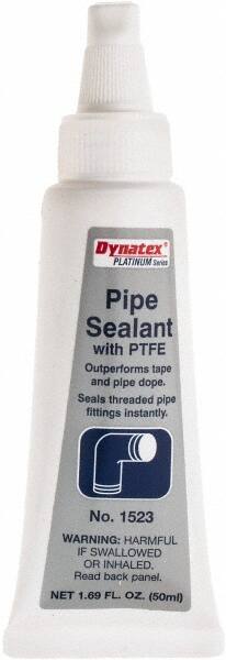 Made in USA - 50 mL Pipe Sealant - PTFE Based, 392°F Max Working Temp - Exact Tooling