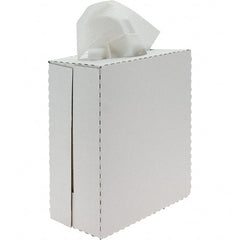 Made in USA - General Purpose Wipes - Jumbo Roll, 9-1/2" x 16-1/2" Sheet Size, White - Exact Tooling