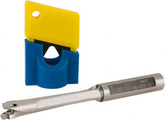 Iscar - 8.5mm to 8.89mm Diam, 5xD, 42.42mm Max Depth, 9mm Shank Diam, 89.92mm OAL, Replaceable-Tip Drill - FCP, ICK, ICK-2M, ICM, ICP, iCP-2M Insert, 8 Seat Size, 61665048 Toolholder, Series UniSumoCham - Exact Tooling