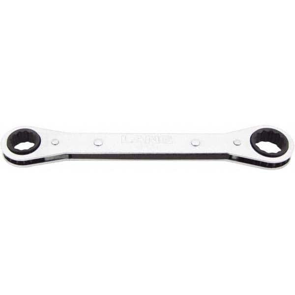 Lang - 14mm x 15mm 12 Point Ratcheting Box Wrench - Exact Tooling