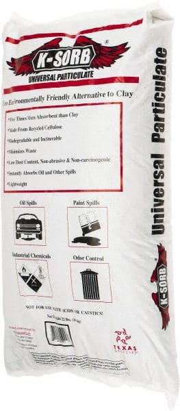 Value Collection - 22 Lb Bag Granular Absorbent - Universal Use - Exact Tooling