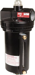 ARO/Ingersoll-Rand - 1 1/2" NPT, 200 Max psi Super Duty Modular Lubricator - Metal Bowl with Sight Glass, Zinc Body, 927 CFM, 150°F Max Temp, 5-1/2" Long x 5" Wide x 11.60" High - Exact Tooling