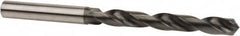 Accupro - 21/64" 118° Solid Carbide Jobber Drill - DLC Finish, Right Hand Cut, Spiral Flute, Straight Shank, 5" OAL, Special Type Point - Exact Tooling