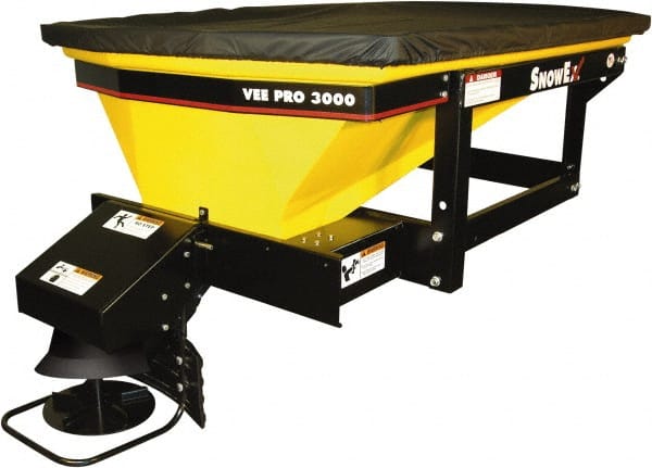 Trynex - 1,080 Lb Polyethylene Vehicle Mounted Landscape Spreader - 12 Volt - Exact Tooling