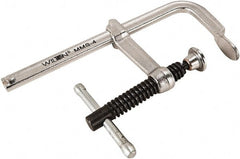 Wilton - 2-1/4" Deep Throat, 4" Max Capacity, Standard Sliding Arm Clamp - 400 Lb Clamping Pressure - Exact Tooling