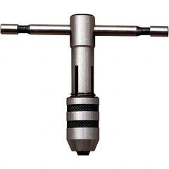 Mitutoyo - Tap Wrenches Minimum Tap Size Compatibility (Inch): 5/32 Maximum Tap Size Compatibility (Inch): 1/4 - Exact Tooling