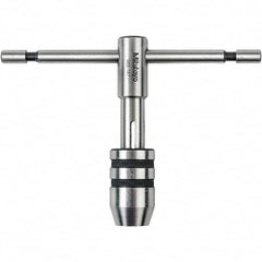 Mitutoyo - Tap Wrenches Minimum Tap Size Compatibility (Inch): 1/4 Maximum Tap Size Compatibility (Inch): 1/2 - Exact Tooling