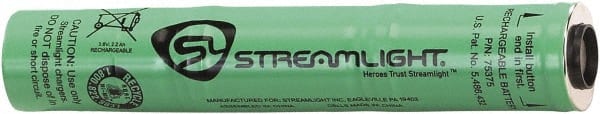Streamlight - Size Sub-C, NiMH, Standard Battery - 3.6 Volts - Exact Tooling