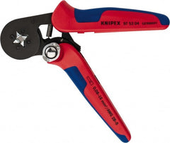 Knipex - 7-1/8" OAL Crimping Pliers - Plastic PVC Handle - Exact Tooling