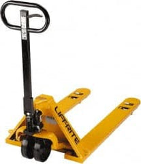 Lift-Rite - 5,000 Lb Capacity, 6-3/4" Lift Industrial Pallet Truck - 2" Min Lift Height, 48" Fork Length x 6" Fork Width, 27" Overall Width - Exact Tooling