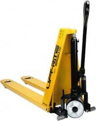Lift-Rite - 3,000 Lb Capacity, 31-1/2" Lift Industrial Pallet Truck - 3-1/4" Min Lift Height, 48" Fork Length x 7" Fork Width, 27" Overall Width - Exact Tooling