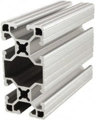 80/20 Inc. - 145 Inches Long x 1-1/2 Inches Wide x 3 Inches High, T Slotted Aluminum Extrusion - 1.3396 Square Inches, Clear Anodized Finish - Exact Tooling