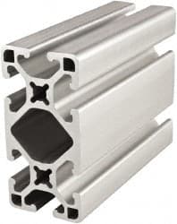 80/20 Inc. - 72 Inches Long x 1-1/2 Inches Wide x 3 Inches High, T Slotted Aluminum Extrusion - 1.695 Square Inches, Clear Anodized Finish - Exact Tooling
