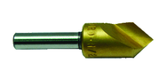 3/4 HSS Uniflute Countersink 120 Deg TiN Coated - Exact Tooling