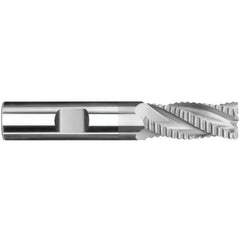 1/2 End Mill 4FL .060R TC WF - SER 61S 1/2x1/2x1x3 - Exact Tooling