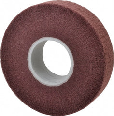 3M - 8" Diam Aluminum Oxide Finishing Flap Wheel - 3" Hole, 2" Wide, Density 5, Nonwoven, Very Fine Grade, 3,200 Max RPM - Exact Tooling