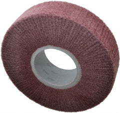 Norton - 6" Diam, 120 Grit Aluminum Oxide Unmounted Flap Wheel - 2" Hole, 1" Wide, Density 5, Coated, Fine Grade, 3,000 Max RPM , Cloth Backing - Exact Tooling