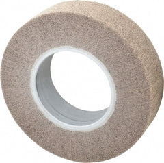 3M - 8" Diam Aluminum Oxide Cutting, Polishing Flap Wheel - 4" Hole, 2" Wide, Density 7, Nonwoven, Medium Grade, 4,000 Max RPM - Exact Tooling