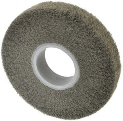 3M - 6" Diam Silicon Carbide Finishing Flap Wheel - 2" Hole, 1" Wide, Density 5, Nonwoven, Very Fine Grade, 3,400 Max RPM - Exact Tooling