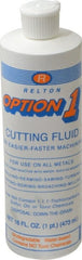 Relton - Option1, 1 Pt Bottle Cutting Fluid - Water Soluble, For Cleaning, Machining - Exact Tooling