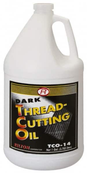 Relton - TCO-14, 1 Gal Bottle Tapping Fluid - Straight Oil, For Thread Smoothing - Exact Tooling