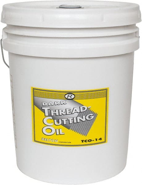 Relton - TCO-14, 5 Gal Pail Tapping Fluid - Straight Oil, For Thread Smoothing - Exact Tooling