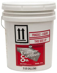 Relton - TCO-16, 5 Gal Pail Tapping Fluid - Straight Oil, For Thread Smoothing - Exact Tooling